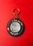 I love you to the moon and back Love Keychain - N27