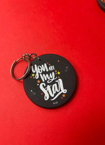 You are my star Love Keychain - N22
