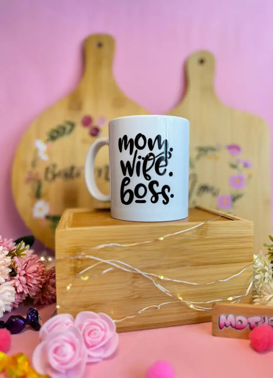 Mom Wife Boss Mug - MDP 234