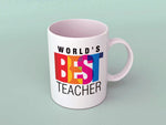 World's Best Teacher Mug (Teacher's Day) - MDP151