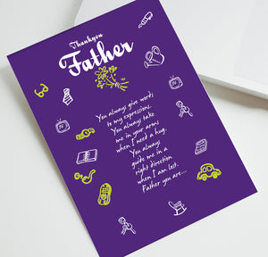 Father's Card 2879