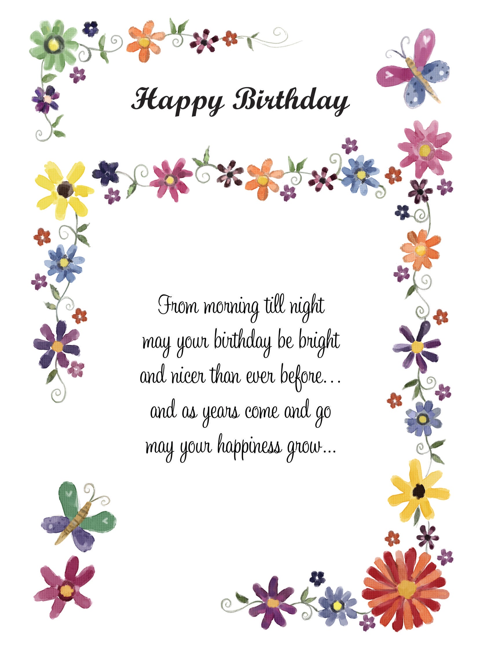 Birthday Card - 2943