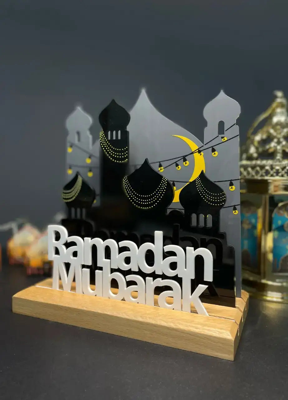 Ramadan Mubarak Acrylic Decor - 2