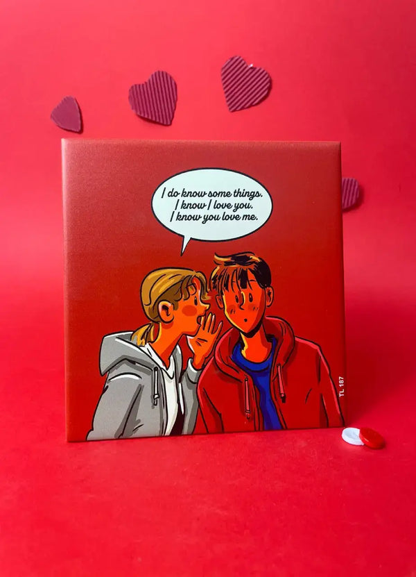I know I love you Ceramic Tile - TL187