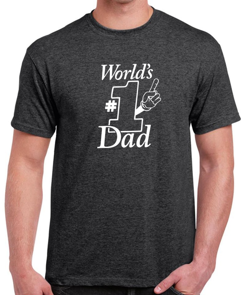 World's # 1 Dad T-shirt 06