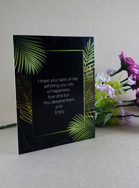 Card-3199 for any occasion (Plain inside)