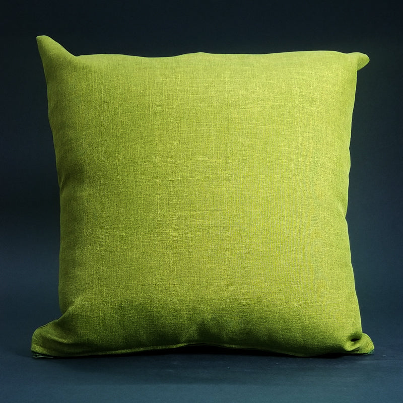 green  (Plain Cushion). 6 green pillow