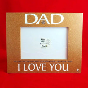 ENF006 Wooden Frame- Dad I love you