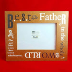 ENF001 Wooden Frame-Best Father