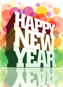 New Year Card - 7114