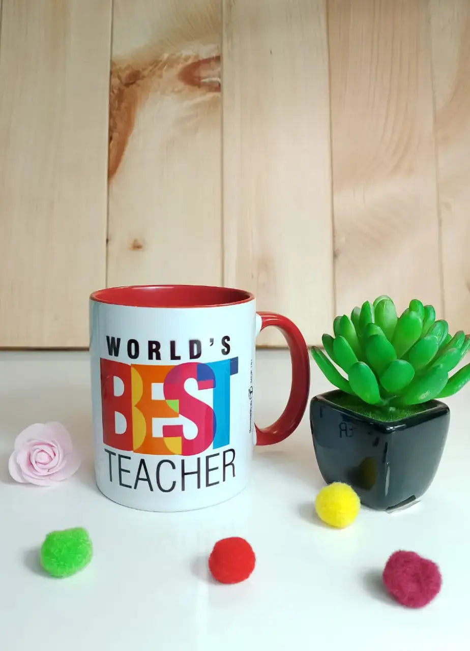 World's Best Teacher Mug (Teacher's Day) - MDP151