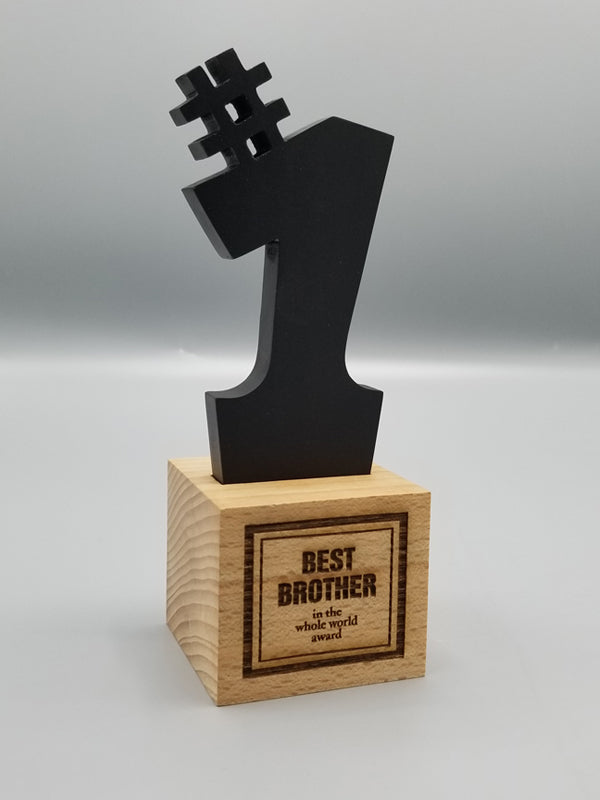 Best Brother. Nr-1 Award. BRO1