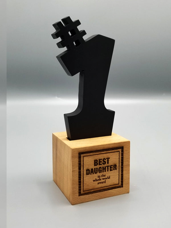 Best Daughter. Nr-1 Award. DAU1