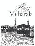 Hajj Mubarak Card - 3330