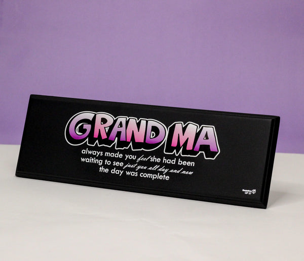 Grand Ma QP37 QUOTATION PLATE