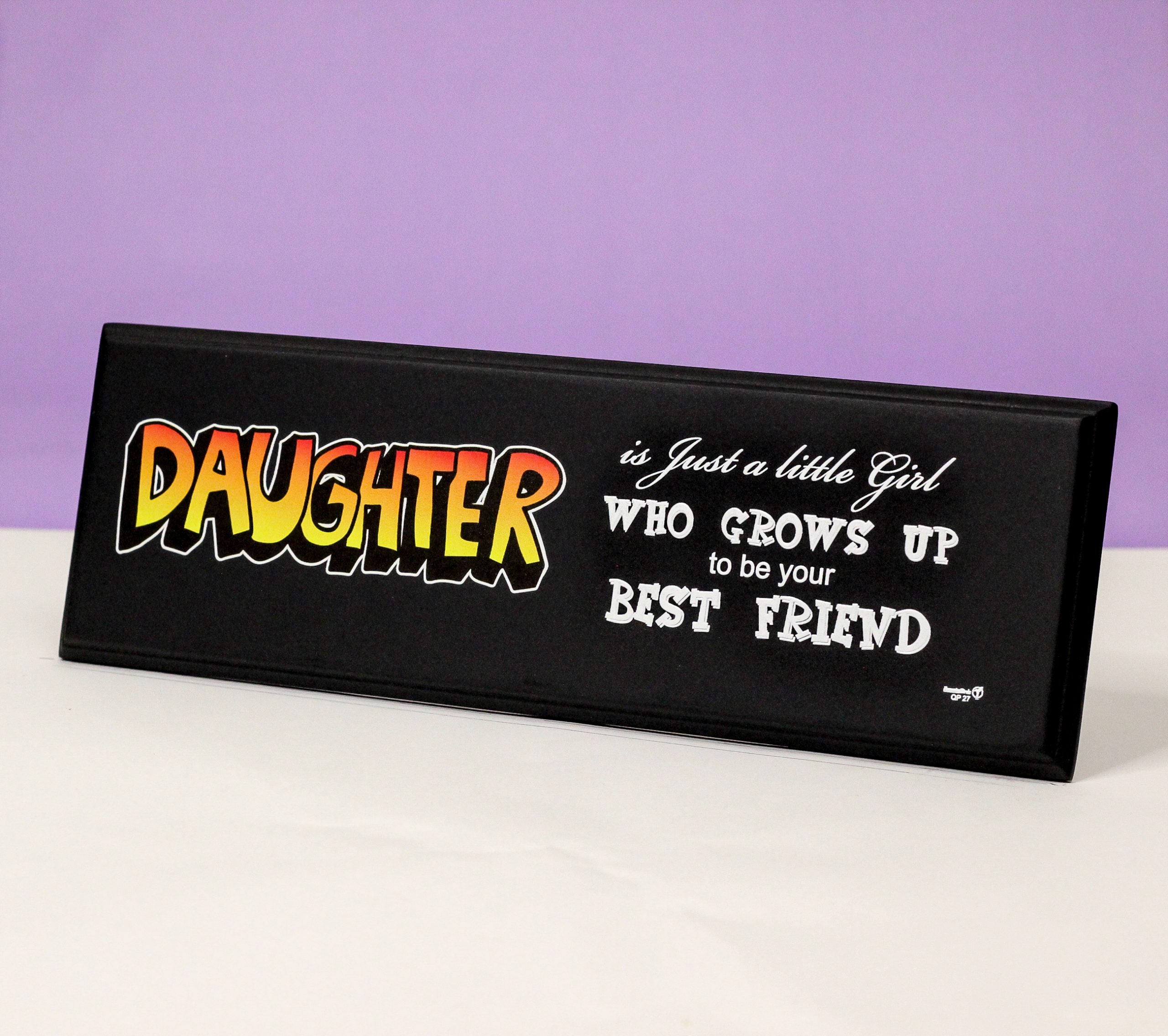 Daughter QP27 QUOTATION PLATE