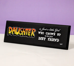 Daughter QP27 QUOTATION PLATE