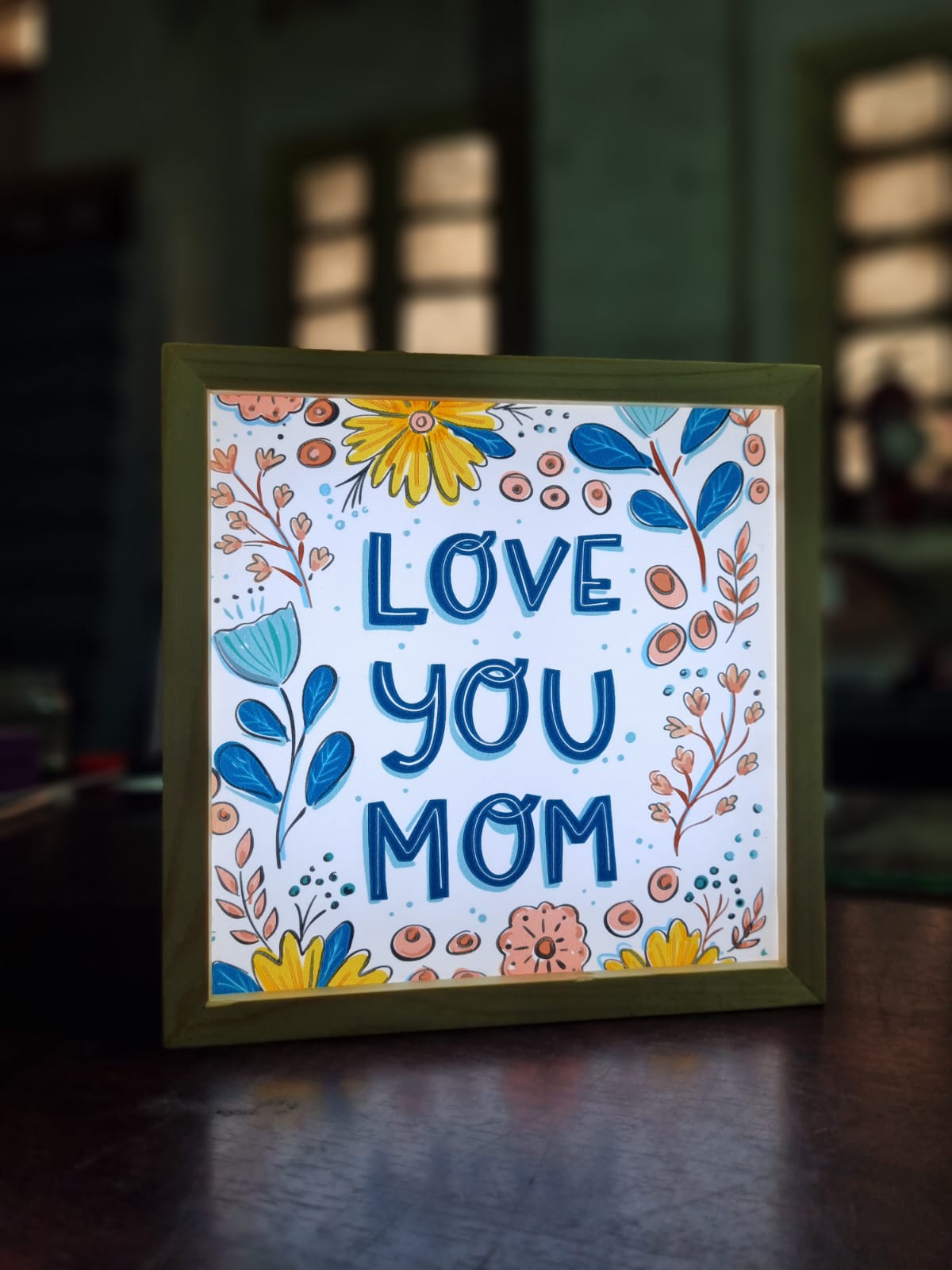 Love You Mom Lamp - LMR 54