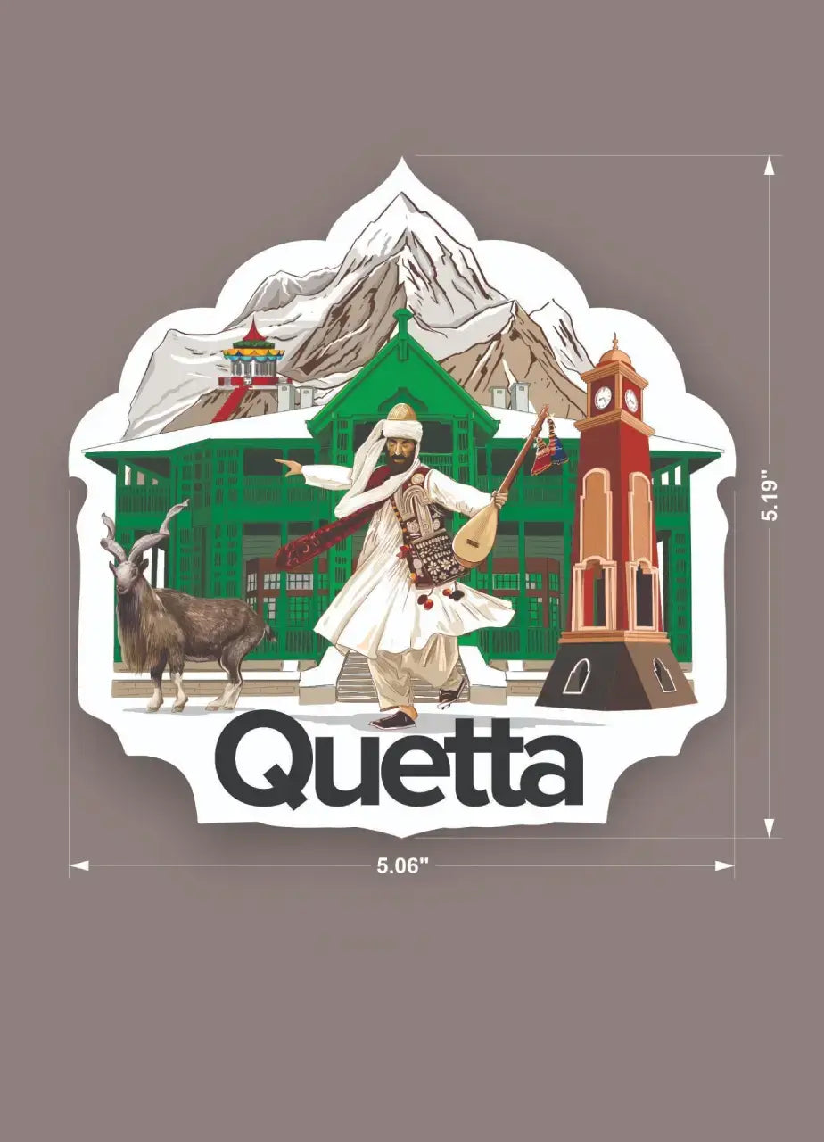 Fridge Magnet (Quetta) - AMS