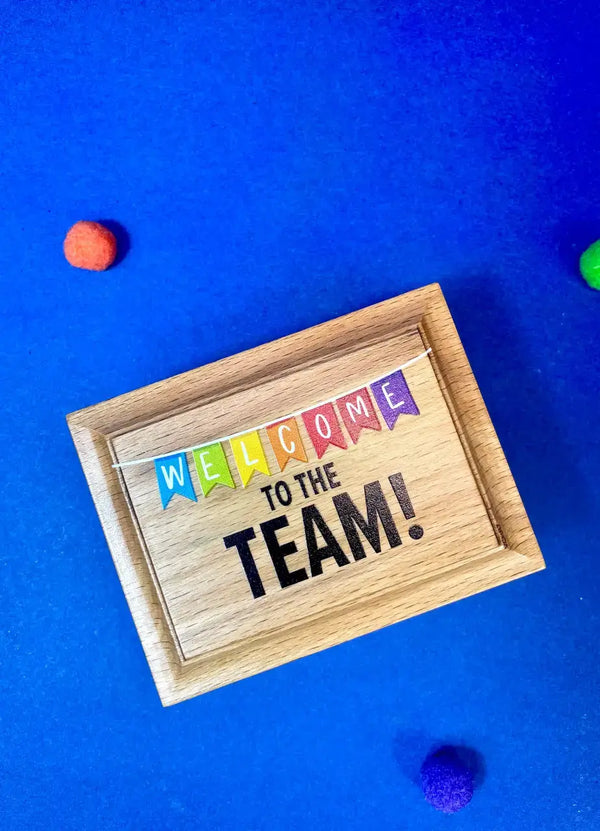 Welcome To The Team Visiting Card Holder - VCHR7