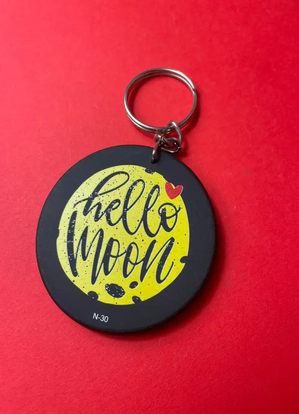 Hello moon Love Keychain - N30