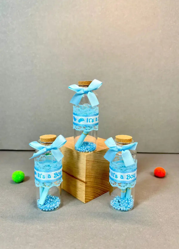 It's a Boy Message Bottle (Blue) - NG399