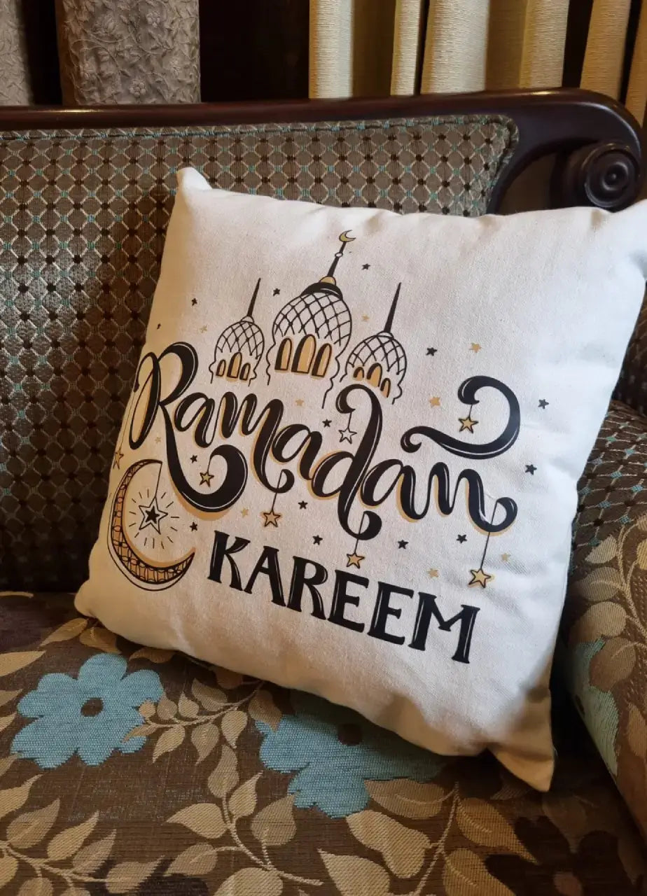 Ramadan Cushion (White)