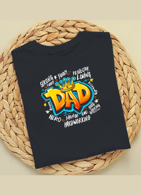 Dad T-Shirt 18 (Black)