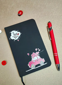 Love for You Diary with Red Pen