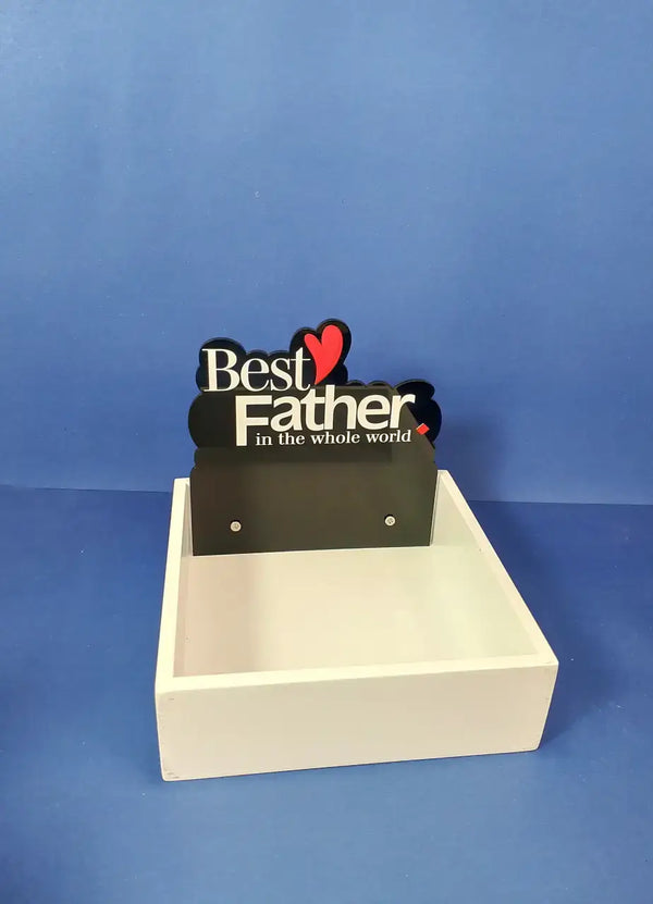 Best Father In The Whole World Tray (Small) - DDB51