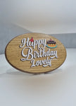 Happy Birthday Lovely Quotation Plate - QPOV07