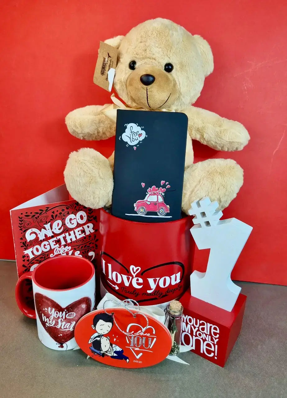 Love You Gift Set - Red