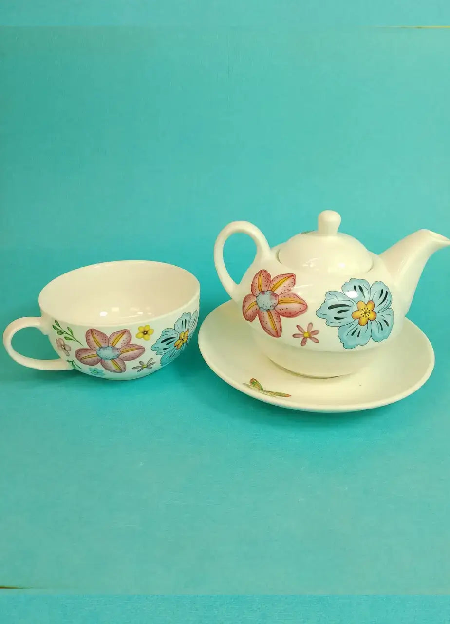 Floral Kettle Set - NG494