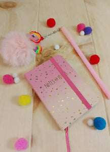 Pen And Diary Deal For Kids - Pink