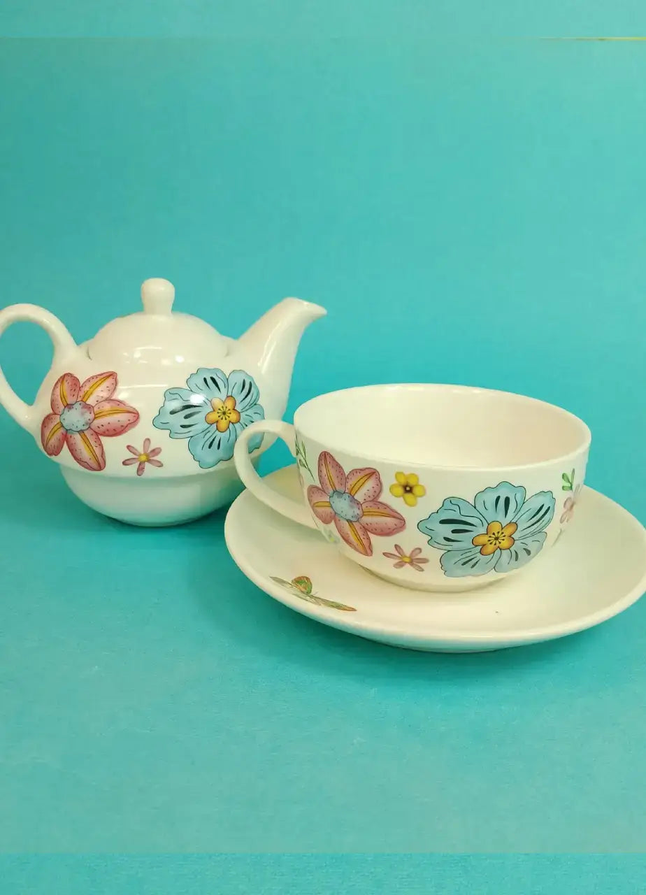 Floral Kettle Set - NG494