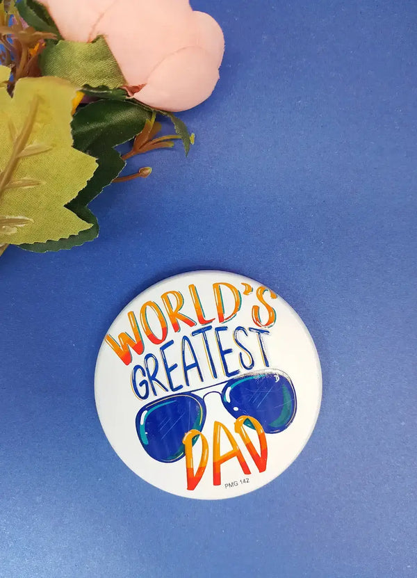 World's Greatest Dad Fridge Magnet - PMG142