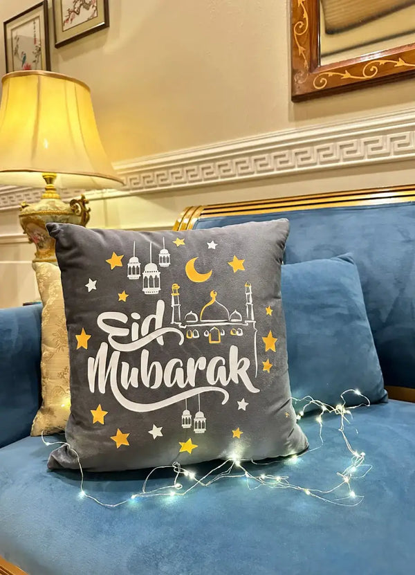 Eid Cushion (Grey)