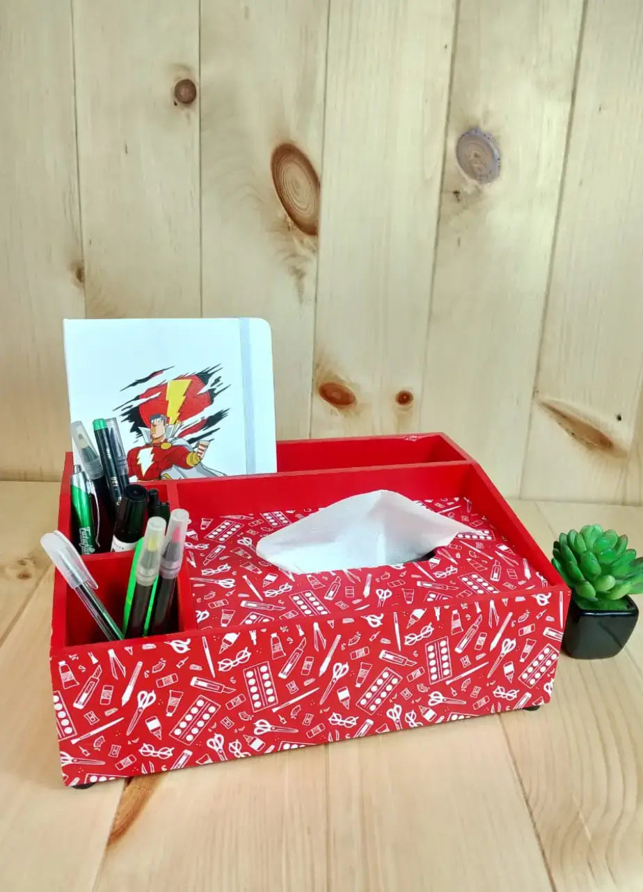 Desk Organizer (Red) - NG458