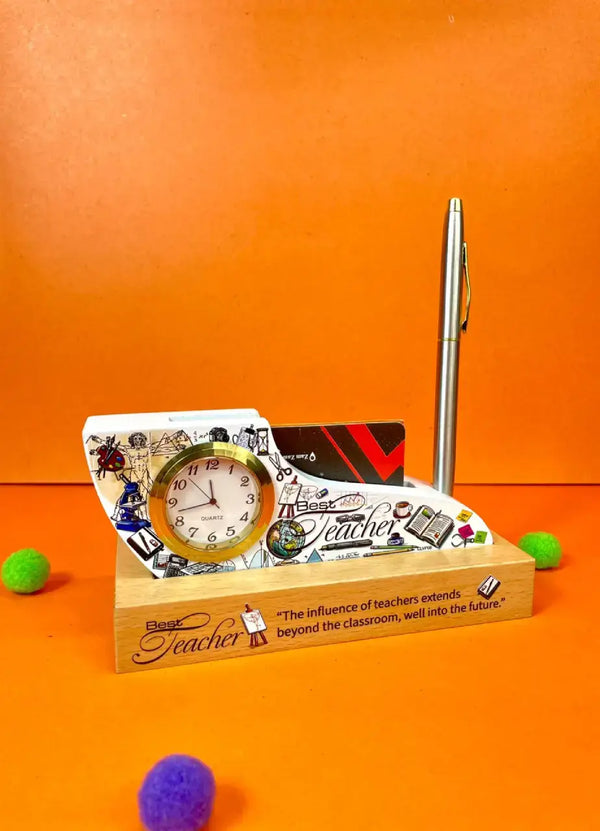 Best Teacher Card and Pen Holder - CLVP06