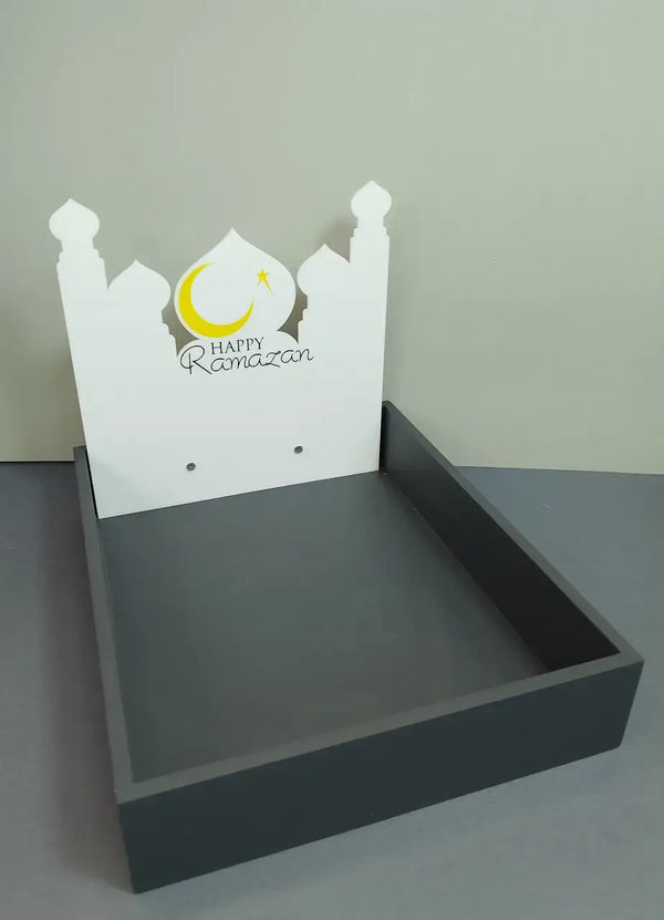 Ramadan Tray (Large) - Grey RMZ 22