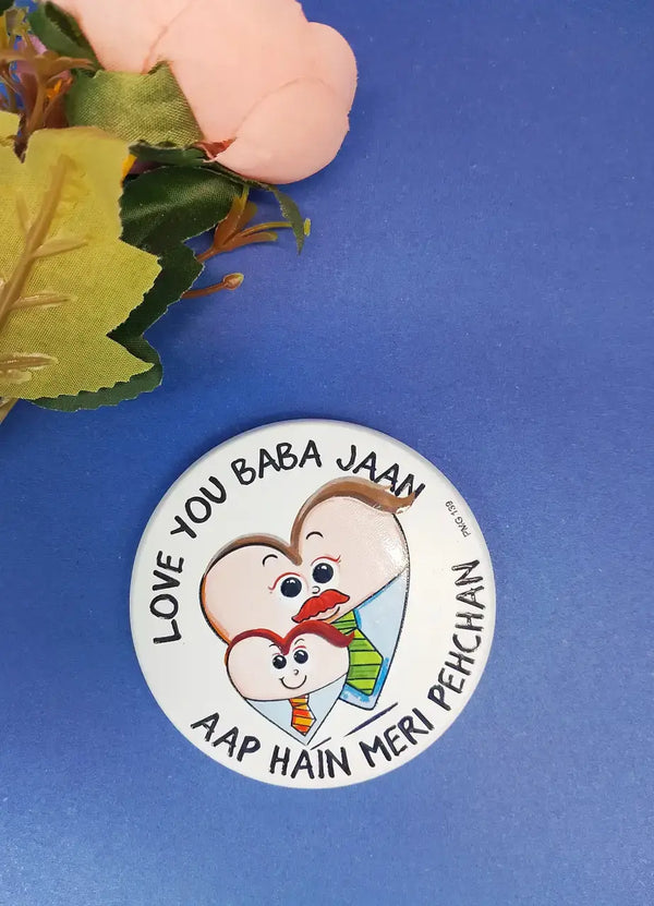 Love You Baba Jaan  Fridge Magnet - PMG139