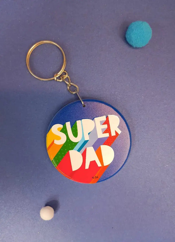 Super Dad Keychain - N54