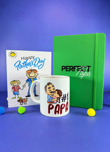 Number 1 Papa Gift Bundle with FREE CARD