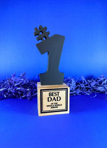 NR#1 Best Dad Trophy D1