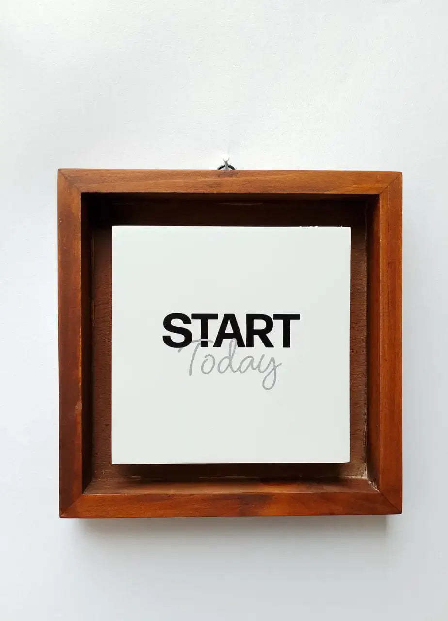 Start Today Wall Art - FLM2