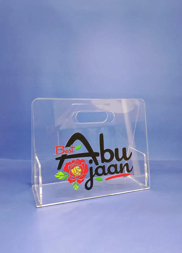 Best Abu Jaan Acrylic Gift bag - DADB3