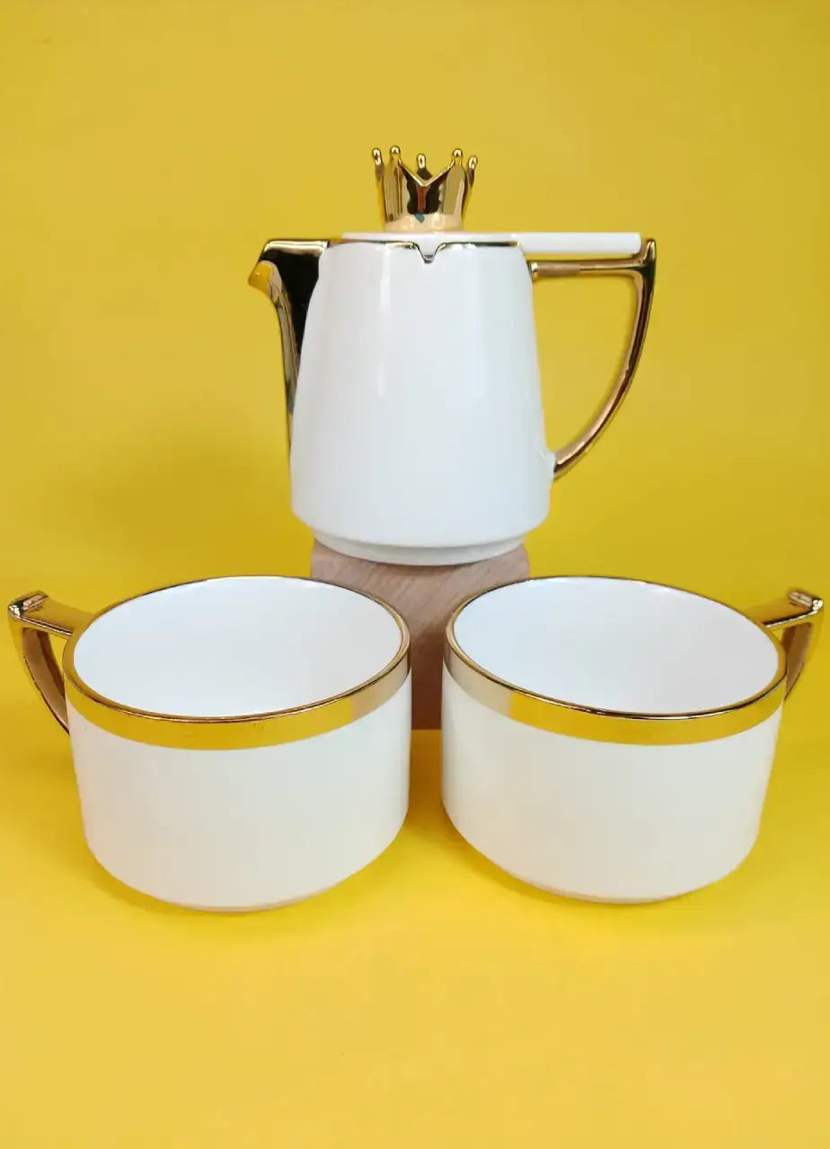 White Kettle Set - NG491