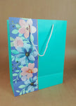 Floral Gift Bag (Light Blue) - IT723