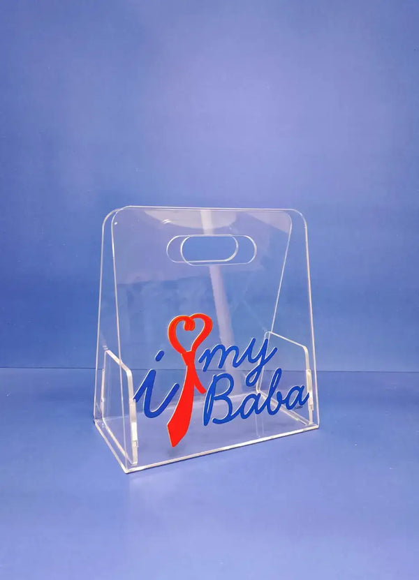 I Love My Baba Acrylic Gift bag - DADB4