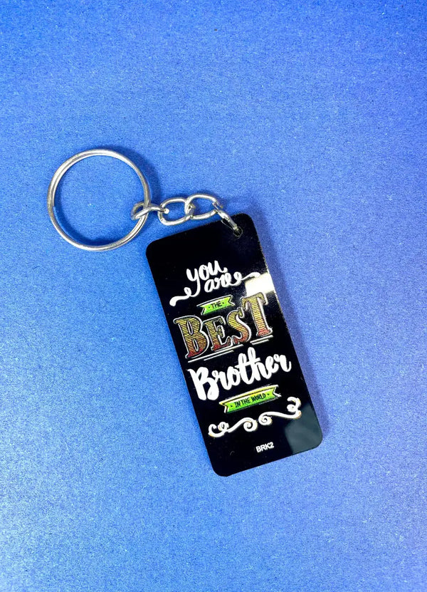 You Are The Best Brother Keychain - BRK2